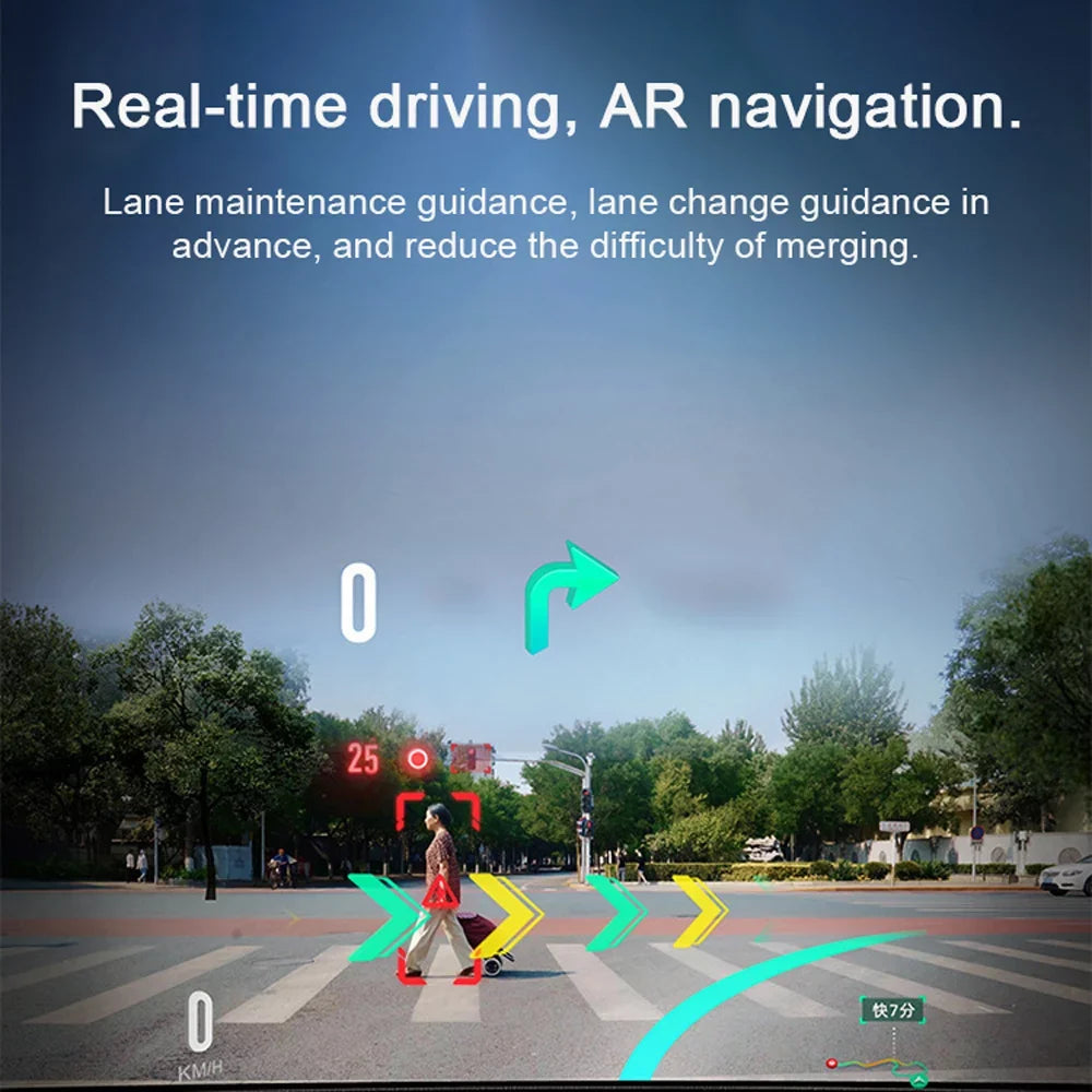 Gecheer Multi-language Dual Lens Car Video Recorder Auto Dash Cam Car  Recorder Night Viewing 10.26in DVR 170 Degree Wide Angle Car Global Positioning System Navigation