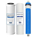 Hydro Logic RO100 suitable Three Filter Pack - 100 GPD RO Membrane, Carbon, Sediment Filter For Hydrologic Systems By