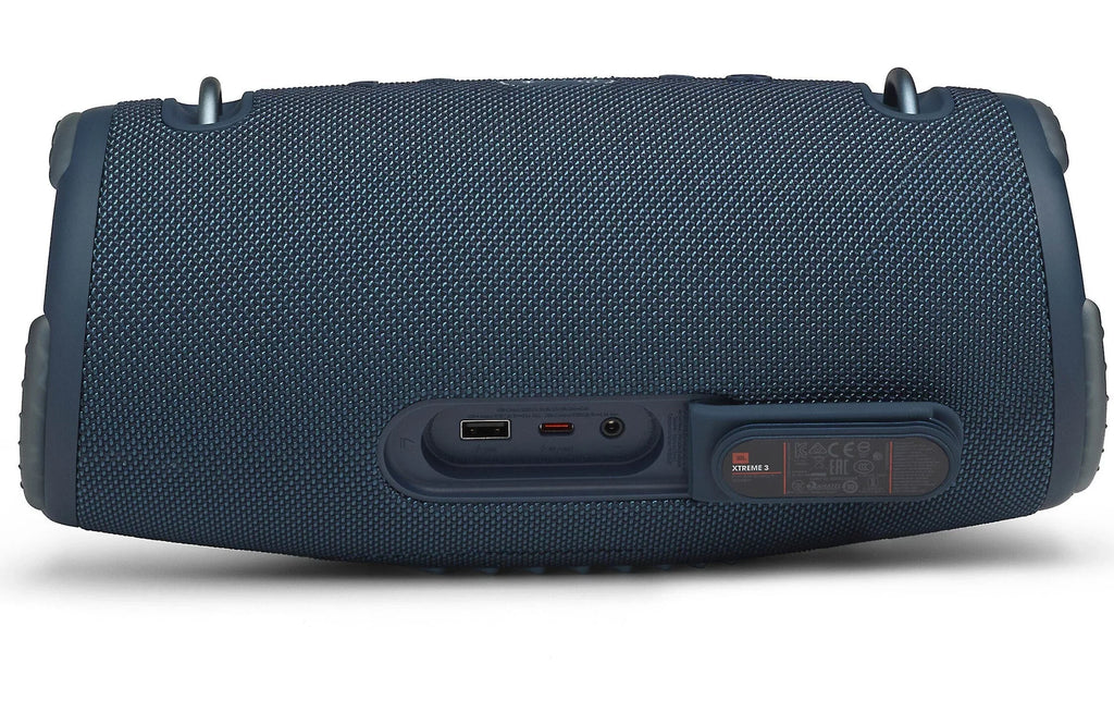 Restored JBL Xtreme 3 Portable Bluetooth Speaker, IP67 Waterproof, 15 Hours of Playtime, Powerbank, (Blue) (Refurbished)