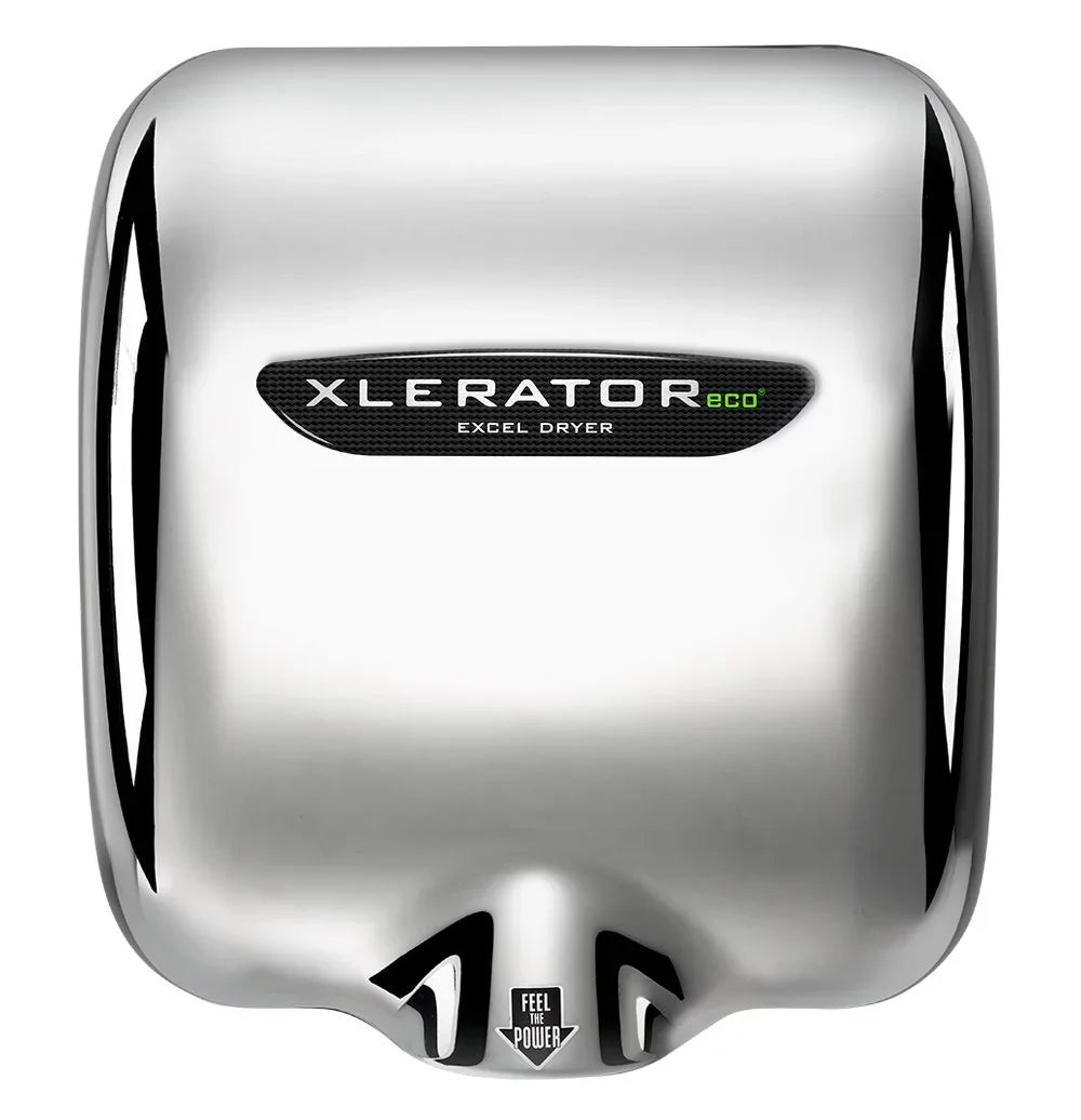 Excel Dryer XL-CV-ECO Hand Dryer XLERATOR XL-C-ECO Automatic, Surface-Mounted, Cast protector, Chrome Plated, 208-277V Standard Nozzle