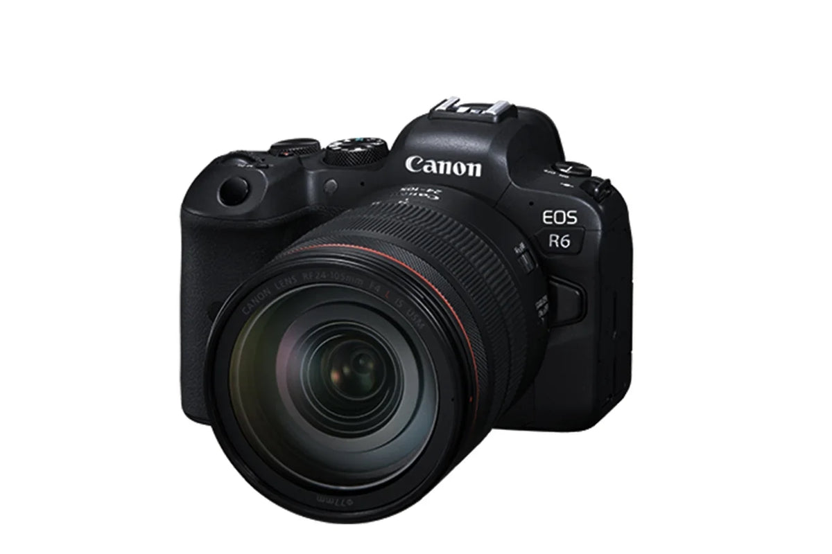 EOS R6 Full-Frame Mirrorless Camera + RF24-105mm F4 L is USM Lens Kit (International Model)