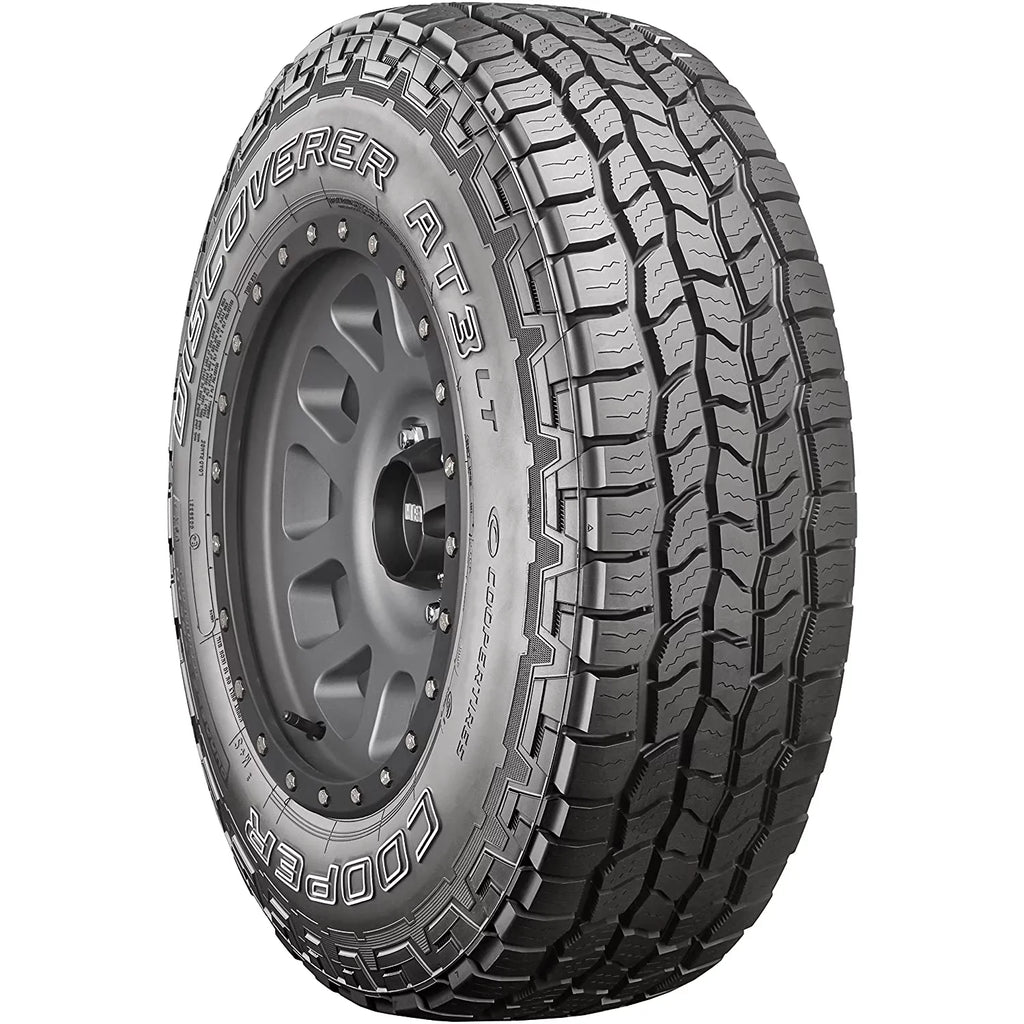 Set of 4 (FOUR) Cooper Discoverer AT3 LT 245/75R17 121/118S E 10 Ply A/T All Terrain Tires