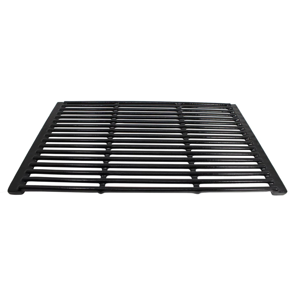 2 BBQ Grill Cooking Grates & 3 Heat Shield Plate Tent Replacement Parts for Charmglow 810-6320-V - appropriate Barbeque Porcelain Enameled Cast Iron Grid 19" & Flame Tamer, Flavorizer Bar