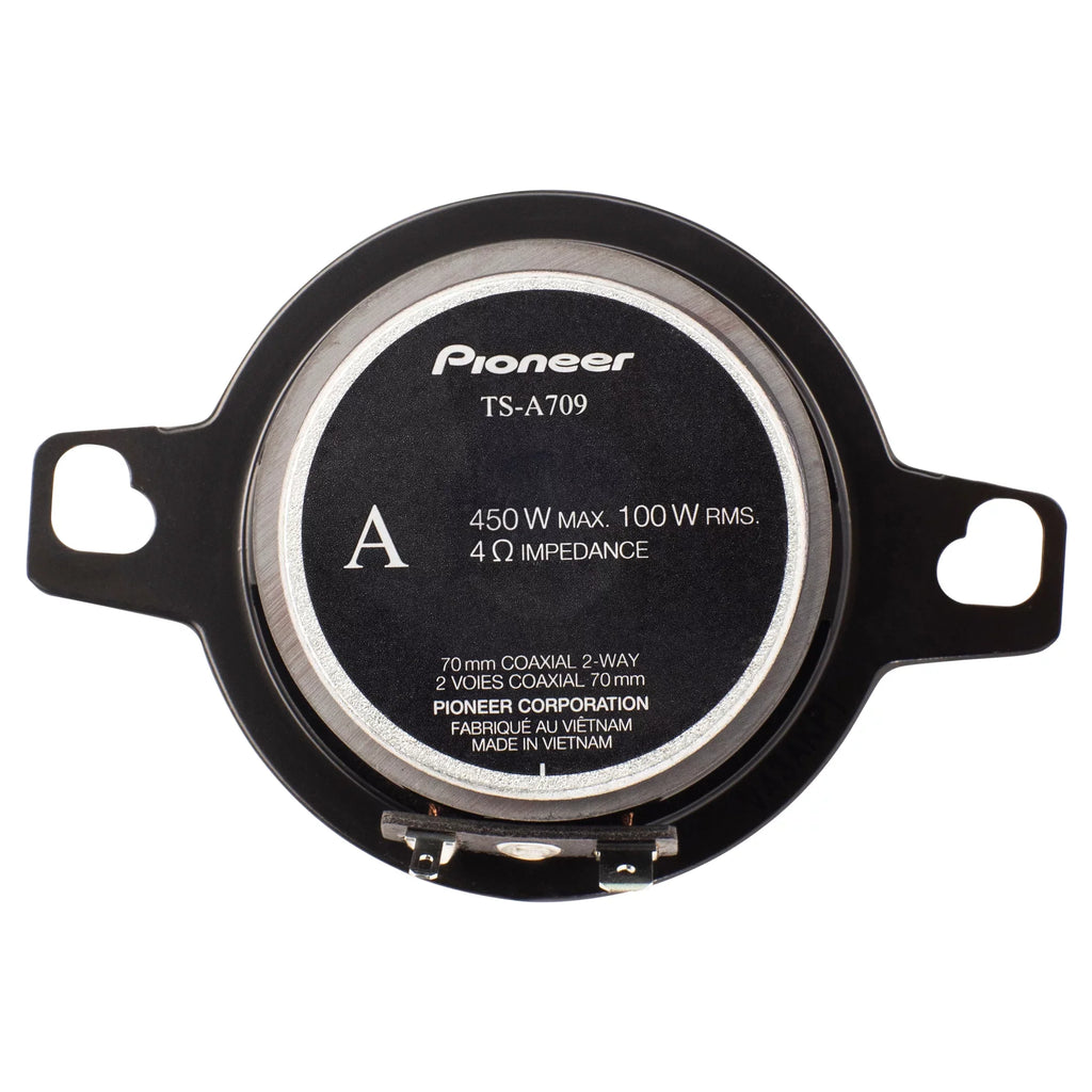 Pioneer TS-A709 2.75-Inch 2-Way Coaxial Speakers Pair - 450W