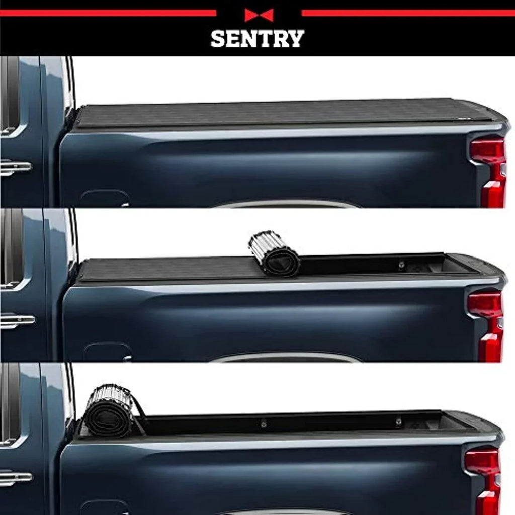 Truxedo Sentry Hard Rolling Truck Bed Tonneau shield | 1594701 | matching with 2022  Maverick 4' 6" Bed (54.4")