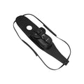 Fuel Tank wrap Bag Panel protector Bag, Easy to Install ,Black Small and Portable Accessory Retro PU Leather Console Center Pouch Tool Bag