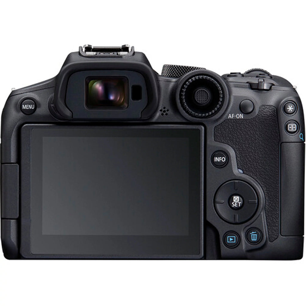 EOS R7 Mirrorless Camera with RF-S 18-150mm IS STM + EF 75-300mm III + 420-800mm HD Lenses, Accessories included: 2X 64GB Memory Cards, LED Video Light, Microphone, Extra Battery, Case & More