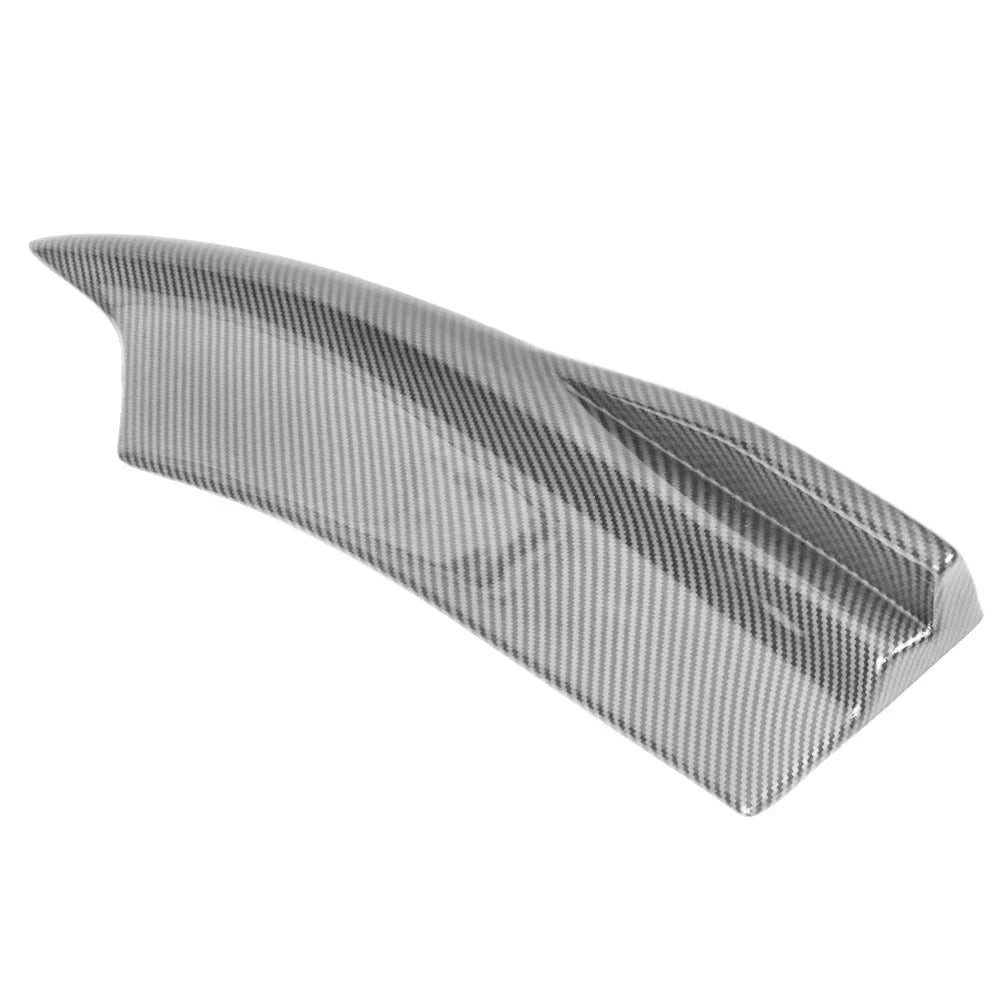 Ikon Motorsports matching with 15-23 Dodge Charger V2 Style Rear Bumper Lip Side Apron Carbon Fiber Print