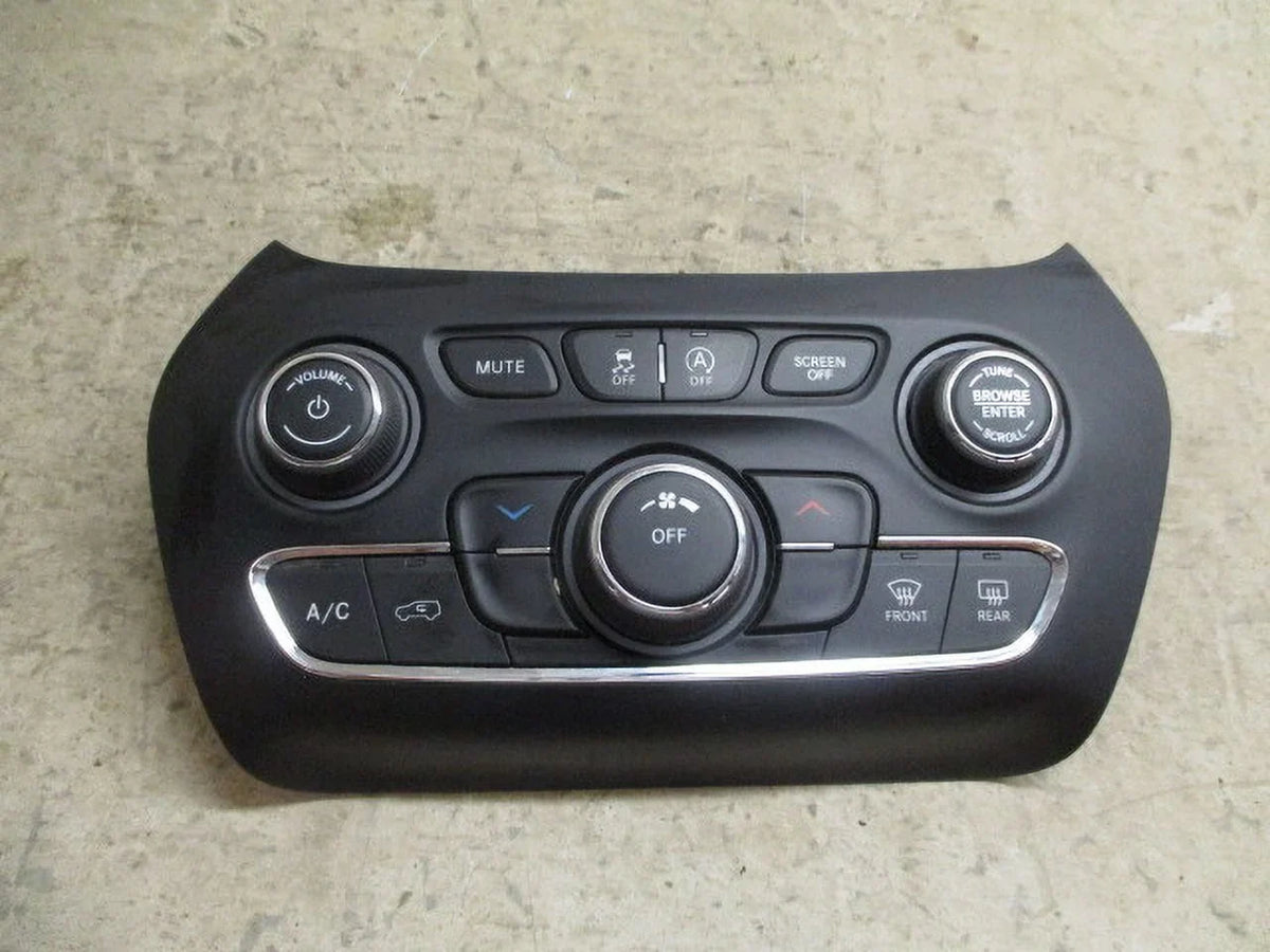 Pre-Owned 19 20 21 22 Jeep Cherokee Manual Climate AC Heater Temperature Control OEM LKQ (Good)