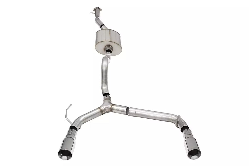 Corsa Performance 21210 Sport Cat Back Exhaust System Fits 21 23 Bronco Fits select: 2021  BRONCO, 2022  BRONCO BASE/BIG BEND/BLACK DIAMOND/OUTER BANKS/BADLANDS/WILDTRAK/EVERGLADES