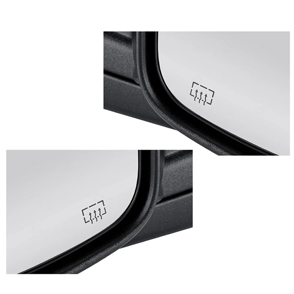 New Pair Mirror suitable With Dodge Grand Caravan Se Premium Plus Crew Gt R/T Sxt Mini Van 3.6L 2019 2020 By Part Number Ch1321370 4400141 5113410Al 5113410Am Ch1320370 4400142 5113409Al 5113409Am