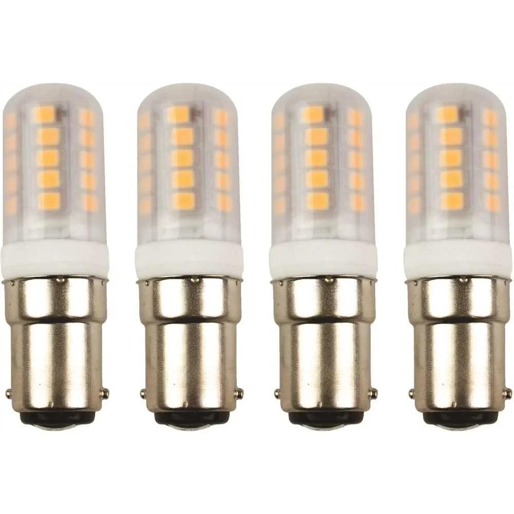 Newhouse Lighting BA-2320-4 20-Watt Equivalent T5 with BA15D Base, 120-Volt LED Light Bulb Warm White - pack of 4