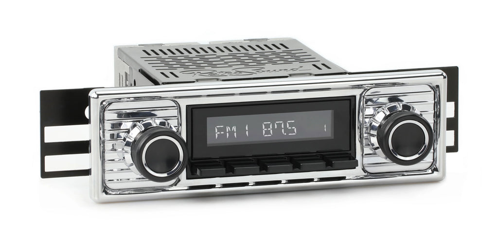 RetroRadio suitable with 1957-70 Citroen ID19 Features Include Bluetooth, AUX, AM/FM LAB-M1-308-309-39-78PCT1