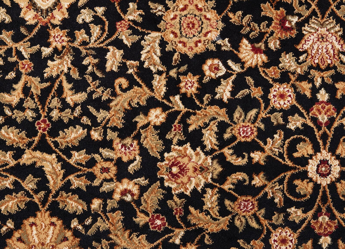 GGBAILEY  Highlander Black Oriental Car Mats, Custom Fit for 2014, 2015, 2016, 2017, 2018, 2019 - Medium Trunk / Cargo Carpet Car Mat with Rear Seat Down