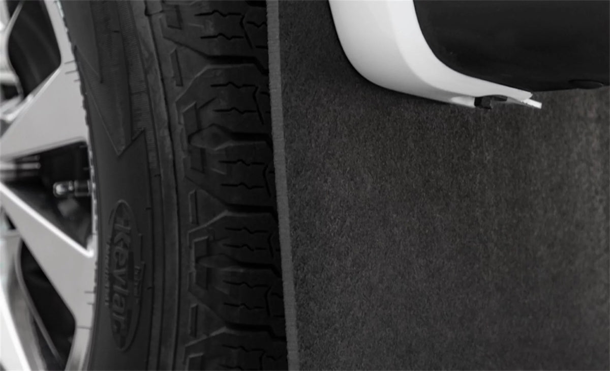 Raptor) 12in W x 23in L Splash Guard - w/ Trim Plates - E101004239. Access ROCKSTAR 2021+  F-150 (Excl