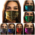 LED Party Mask - Black 106332. Western Fashion Inc