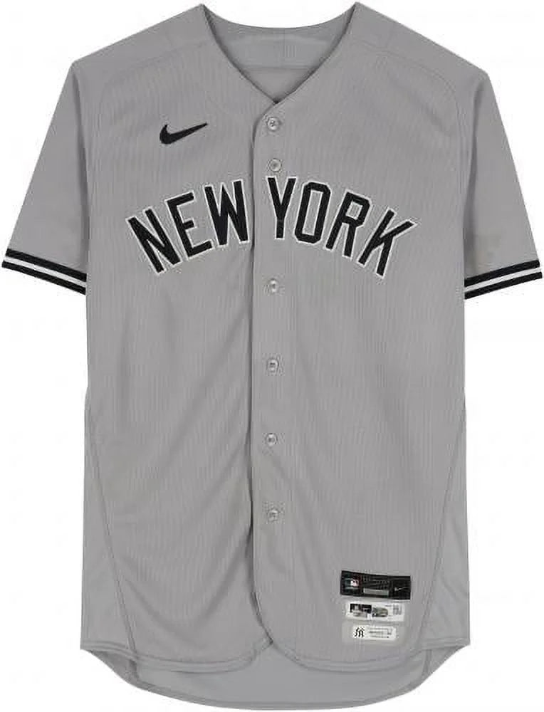 Cleveland Indians on October 16, 2022 - Fanatics Authentic Certified. Nestor Cortes New York Yankees Player-Worn #65 Gray Jersey vs