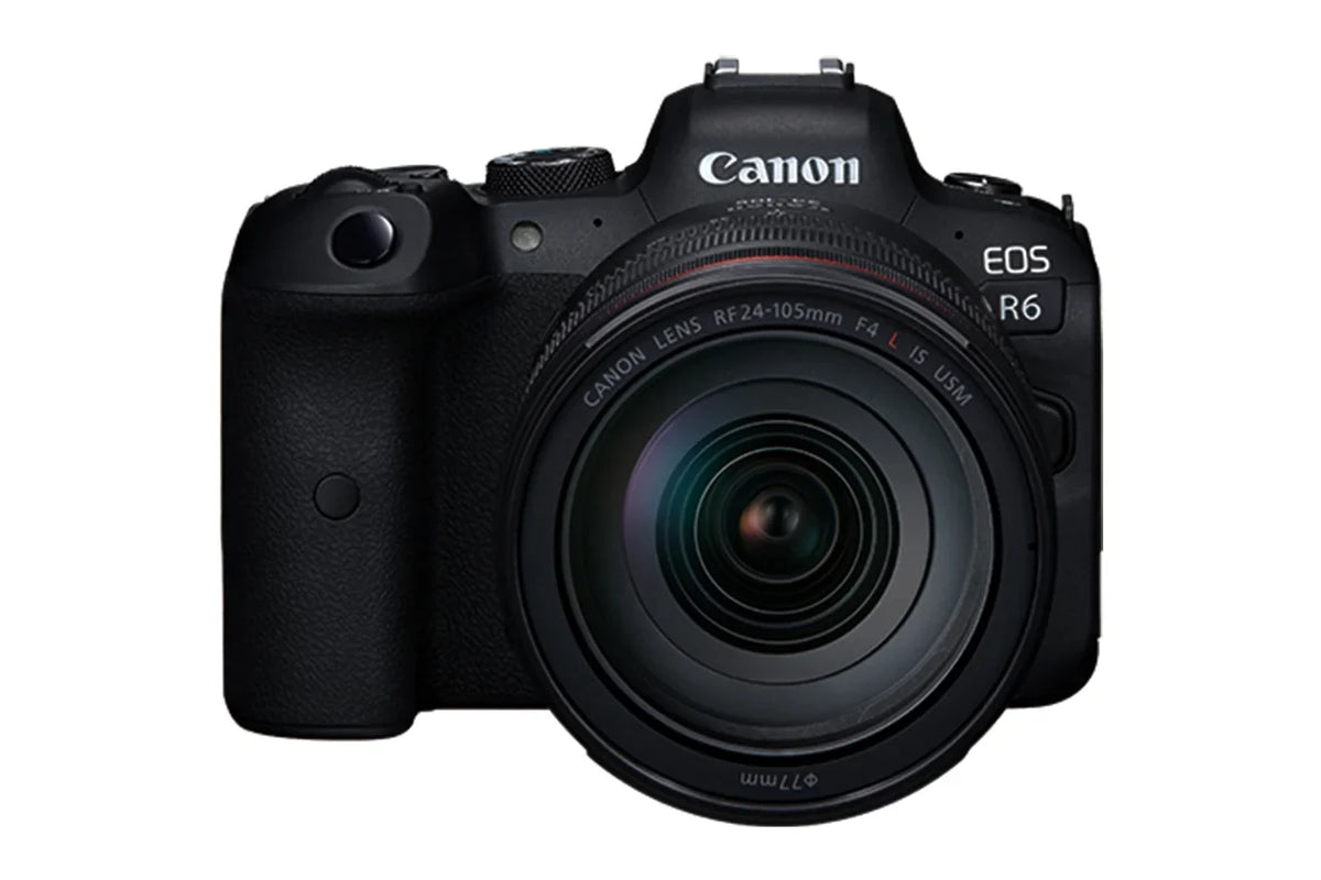 EOS R6 Full-Frame Mirrorless Camera + RF24-105mm F4 L is USM Lens Kit (International Model)