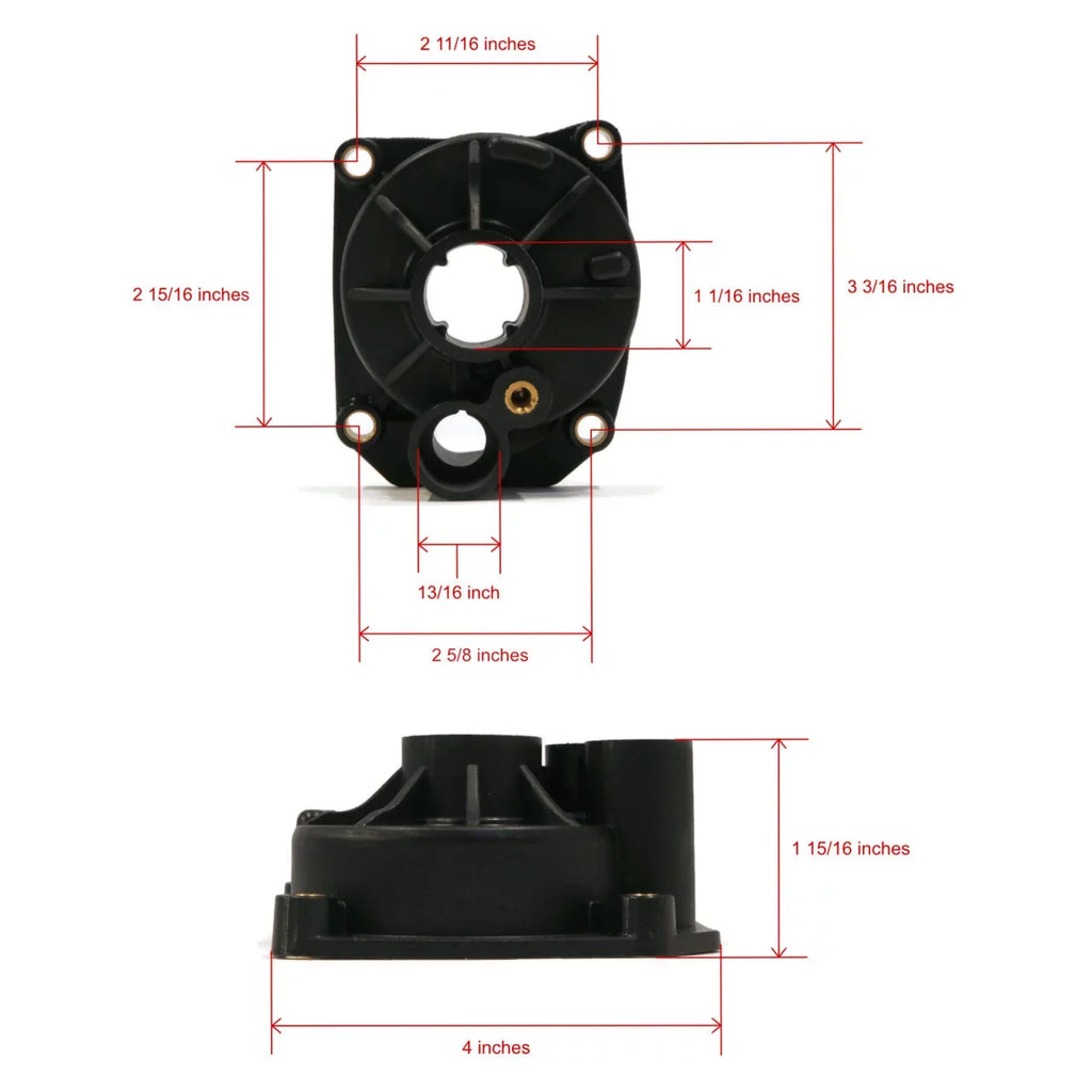 The ROP Shop | aqua Pump Impeller Kit For 1982 Evinrude 70  E70ELCNB, E70TLCNB Outboard ship