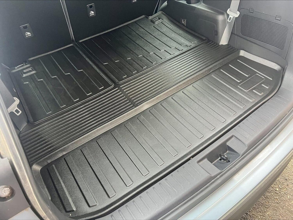 EACCESSORIES EA Cargo Liner – Trunk Mat for  Highlander 2020-2024 – atmospheric conditions-protected Trunk Mats for Cars with Raised Lip – Non-Slip Car Trunk Mat Tray Pad Boot – Laser Pre-Cut Design