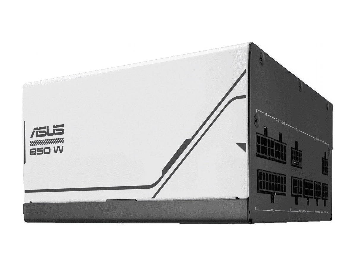 Prime 850W Gold (850 Watt, ATX 3.0 appropriate, Fully Modular Power Supply, 80+ Gold Certified, Dual Ball Bearings, Two Color Options in One, 8-Year Warranty)