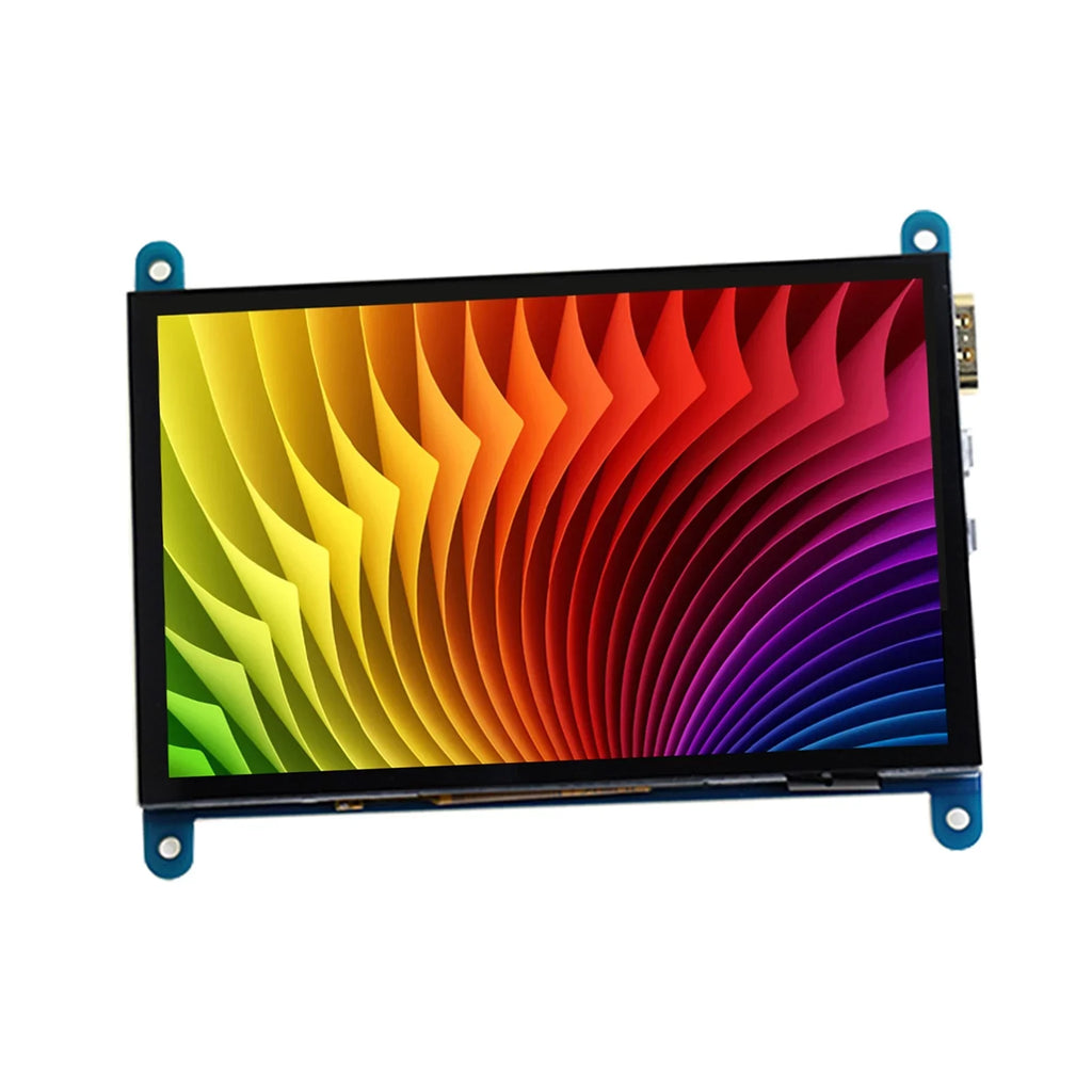 moobody 5 Inch  Capacitive Touchscreen Display 800*480 Resolution Small Portable  with USB  Interface appropriate with Raspberry Pi Tool