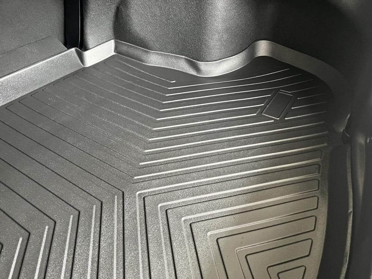 EACCESSORIES EA Cargo Liner – Trunk Mat for  Camry 2018-2024 – climate-immune Trunk Mats for Cars with Raised Lip – Non-Slip Car Trunk Mat Rubber – Easy to Install – Laser Pre-Cut Design