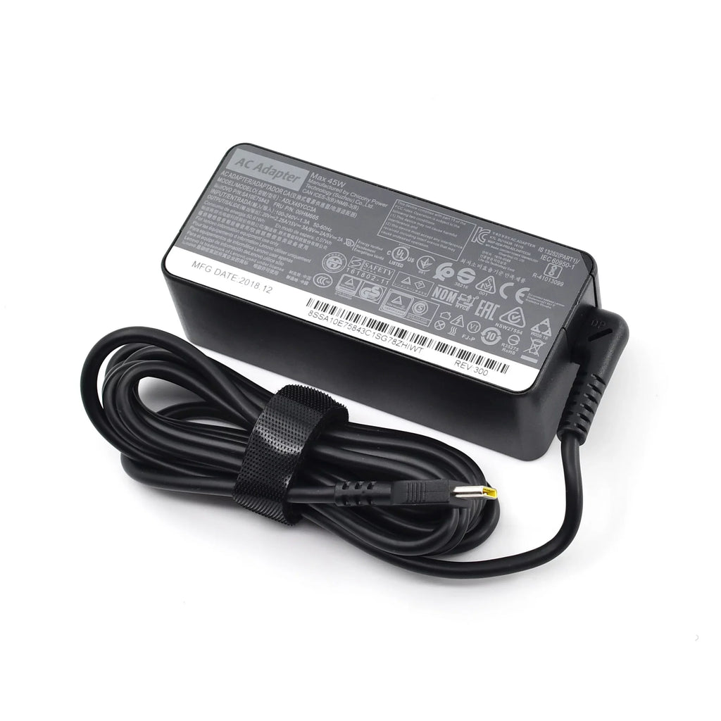45W USB-C Power Adapter for  Yoga C630, Yoga 910-13, Yoga 720-13, Miix 630-12, IdeaPad 720s-13, Chromebook S330 and C330, GX20N20876