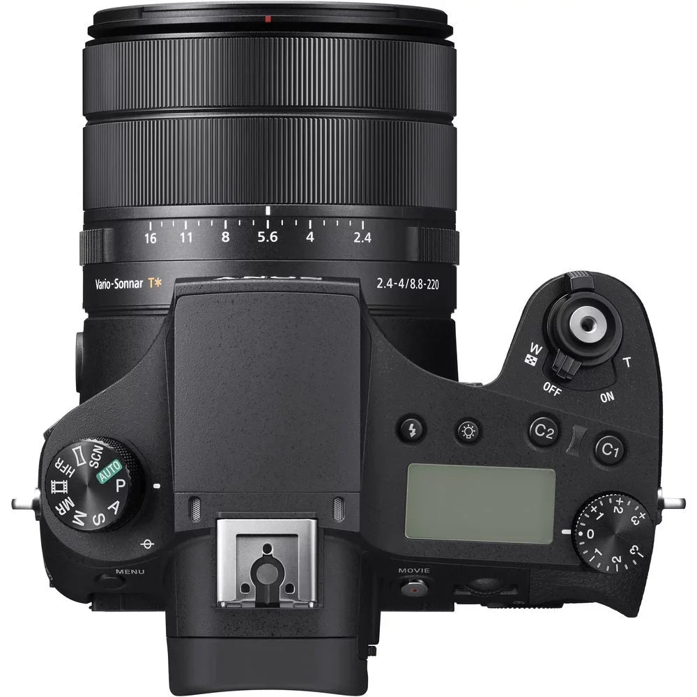Cyber-shot DSC-RX10 IV Digital Camera + Spider Tripod + 1 Yr Warranty - 64GB