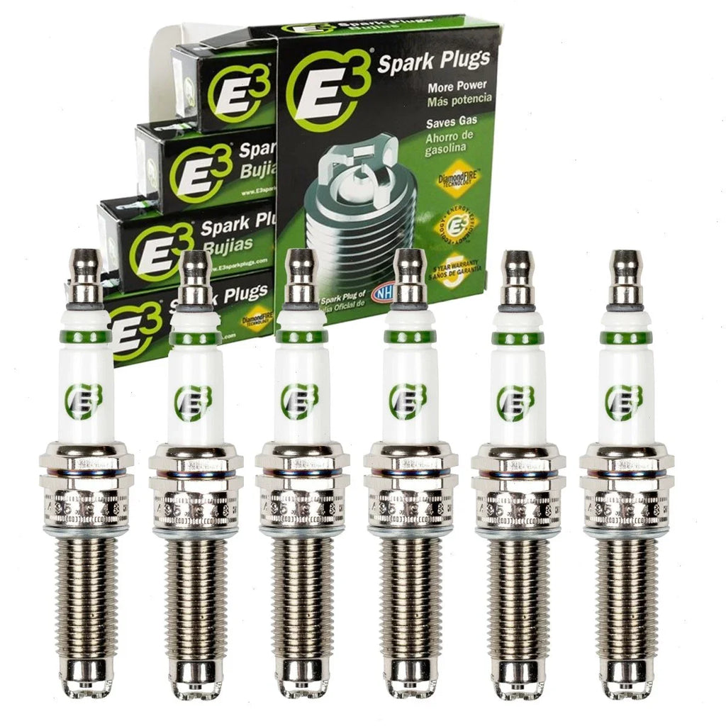 6 pc E3 Spark Plugs matching with Honda Pilot 3.5L V6 2009-2022