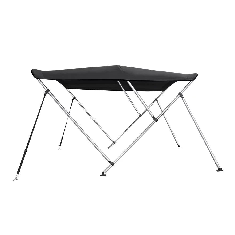 L x 73" - 78" W Solution Dye BLACK. Bimini Top vessel wrap 46" High 3 Bow 6' ft