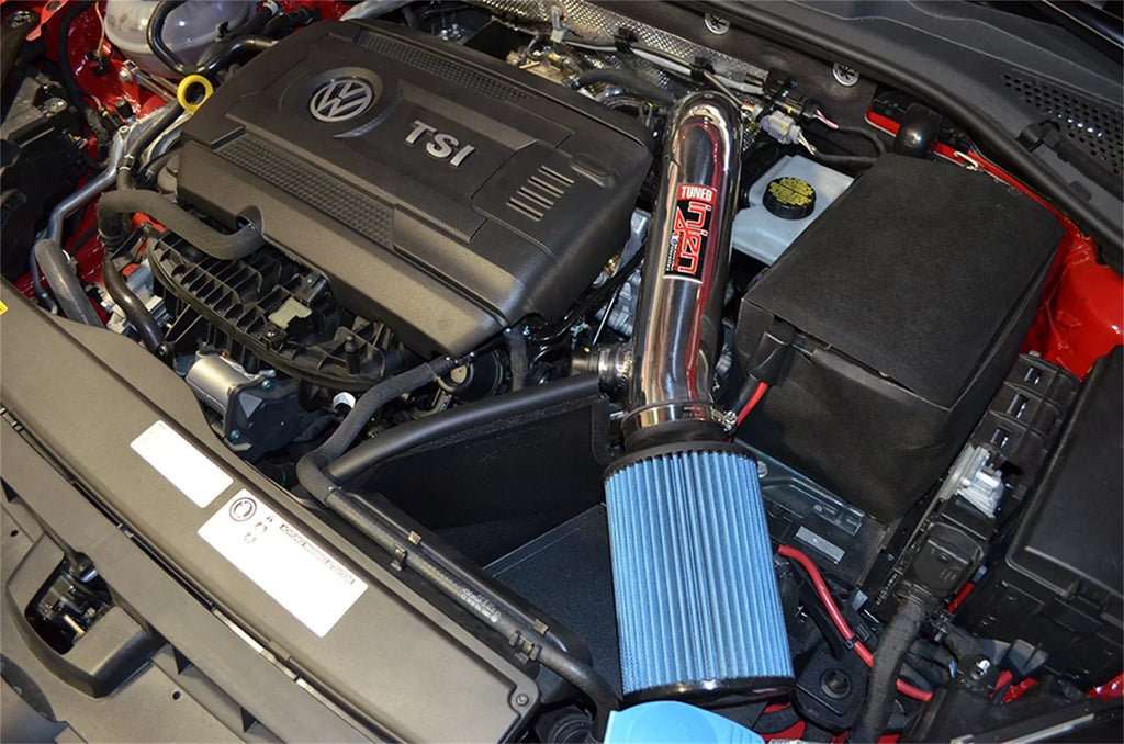 Injen 15-17 Audi A3 2.0/1.8L 15-16 VW Golf/GTI MK7 2.0L Turbo TSI Polished SRI w/MR Tech + Heat Shld Fits select: 2021  TUNDRA DOUBLE CAB SR/SR5, 2015-2021 VOLKSWAGEN GTI