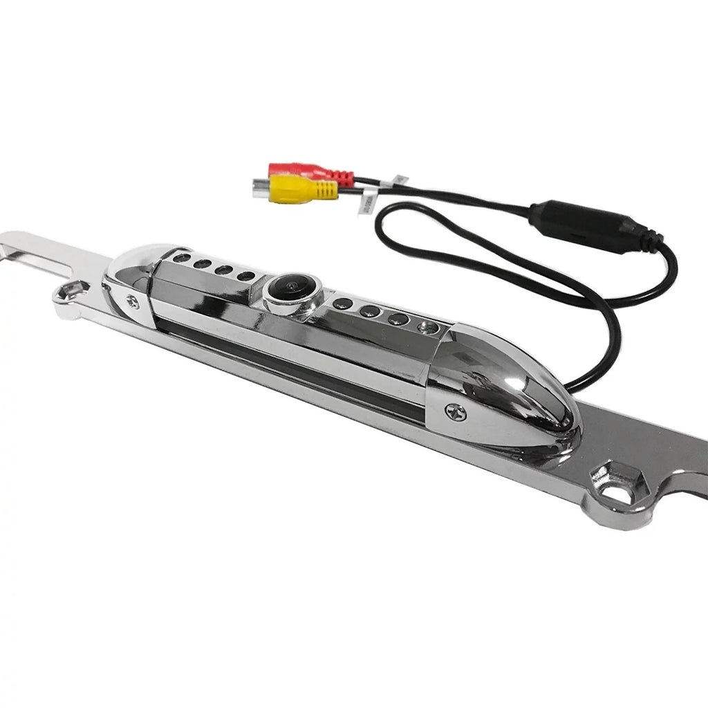 New 12V Car Rear View Backup Camera 8 IR Night Vision US License Plate Frame CMOS