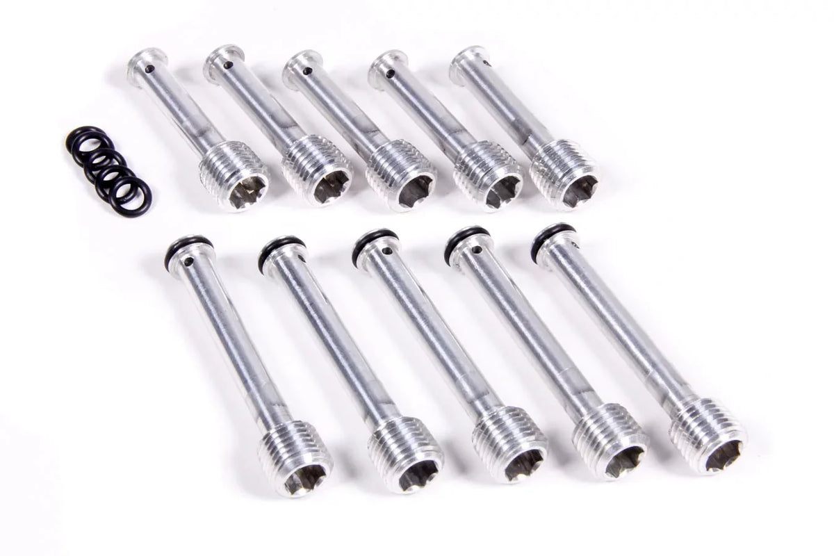 Allstar Performance ALL90072-5 Oil Restrictors - Allen Head - Natural Aluminum - Set of 5