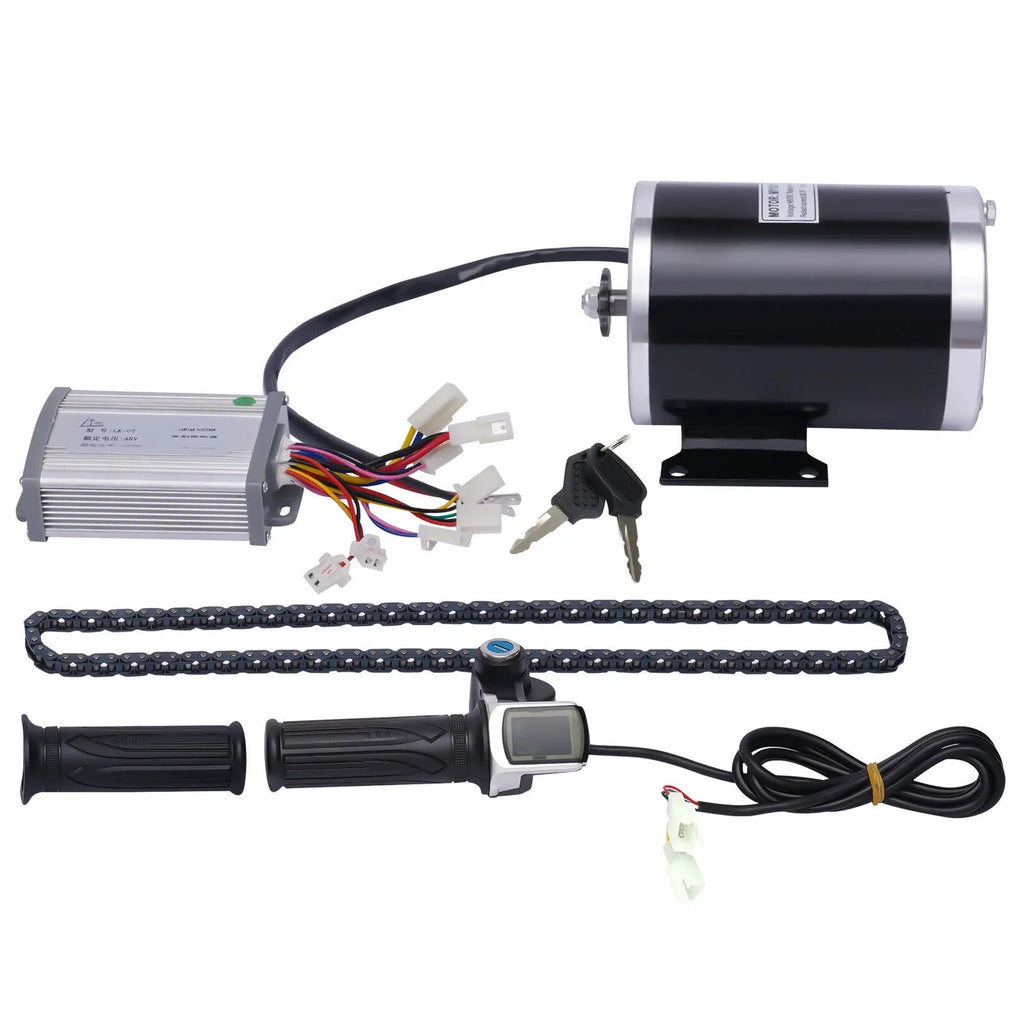 Miumaeov 48V 3 Speed Gears Brush Electric Bicycle Conversion Complete High-superior Kit