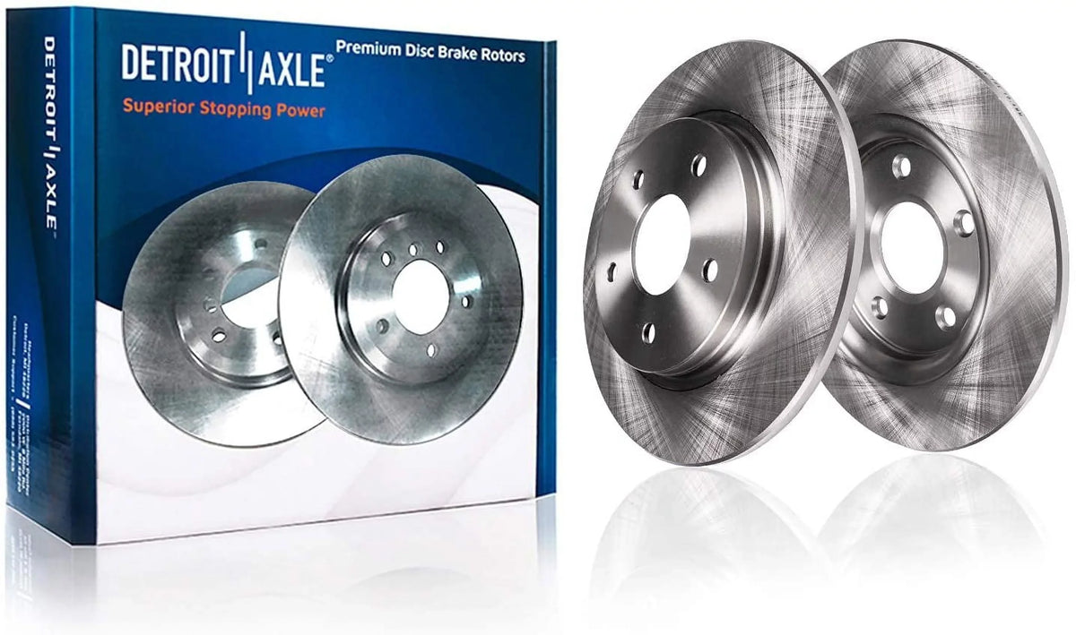 Detroit Axle - AWD Brake Kit for 2012-2016 Honda CR-V Replacement 2013 2014 2015 Disc Brake Rotors and Brakes Pads Front and Rear