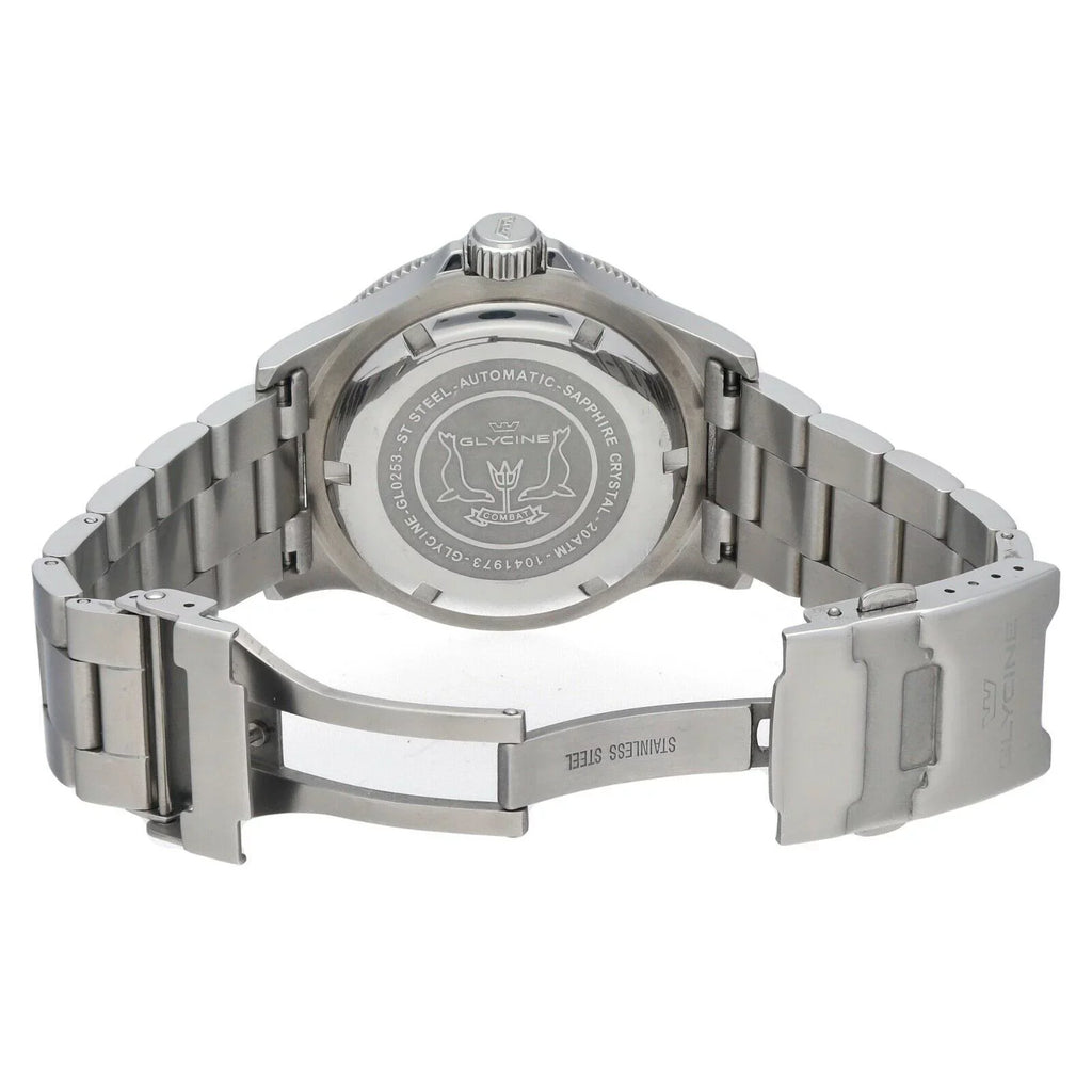 Glycine Combat GL.0253 Green Bezel 42mm Stainless Steel Automatic Men's Watch
