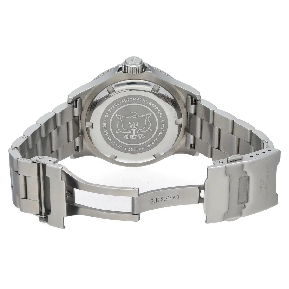 Glycine Combat GL.0253 Green Bezel 42mm Stainless Steel Automatic Men's Watch