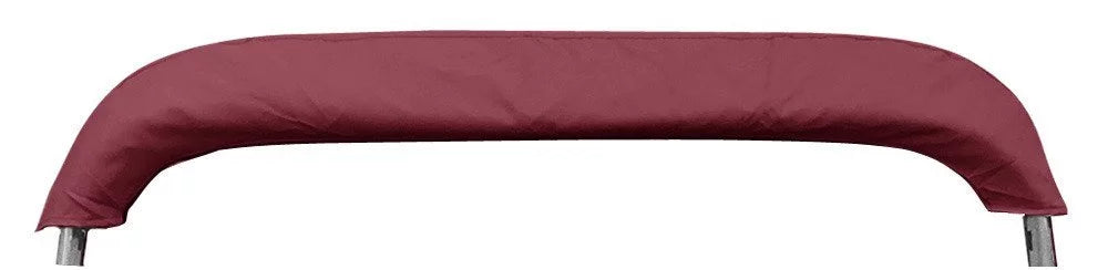 L x 73" - 78" W BURGUNDY Rear Poles. Bimini Top vessel wrap 46" High 3 Bow 6' ft