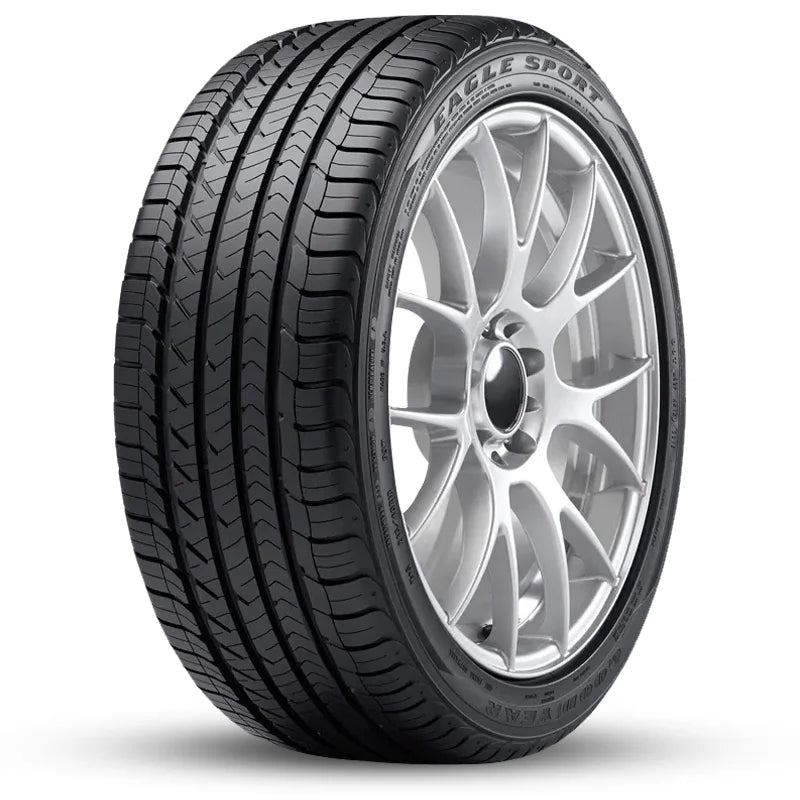 Set of 4 Goodyear Eagle Sport All Season 255/55R18 109V Performance 50K Mile M+S Tires 109112366 / 255/55/18 / 2555518 Fits: 2014-15  X5 sDrive35i, 2011-13  X5 xDrive35d