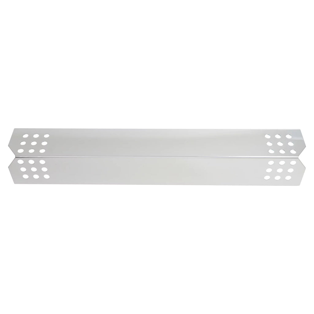 3-Pack BBQ Grill Heat Shield Plate Tent Replacement Parts for Nexgrill 720-0733A - suitable Barbeque Stainless Steel Flame Tamer, Flavorizer Bar, Vaporizer Bar, Burner shield 16 1/8"