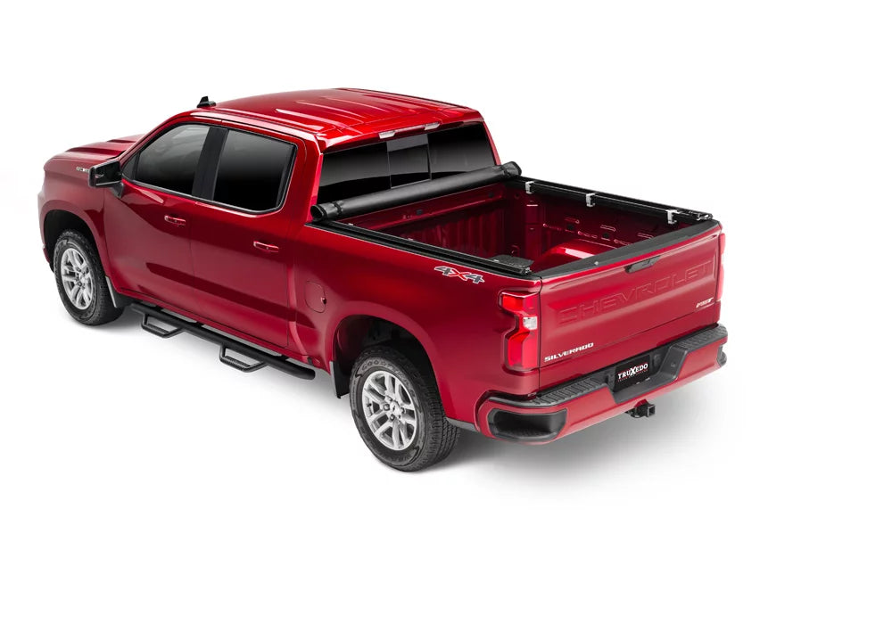 Truxedo Truxport Soft Roll Up Truck Bed Tonneau shield | 272601 | matching with 2019-2022 Chevy/GMC Silverado/Sierra, Works W/ Multipro/Flex Tailgate 6' 7" Bed (79.4")