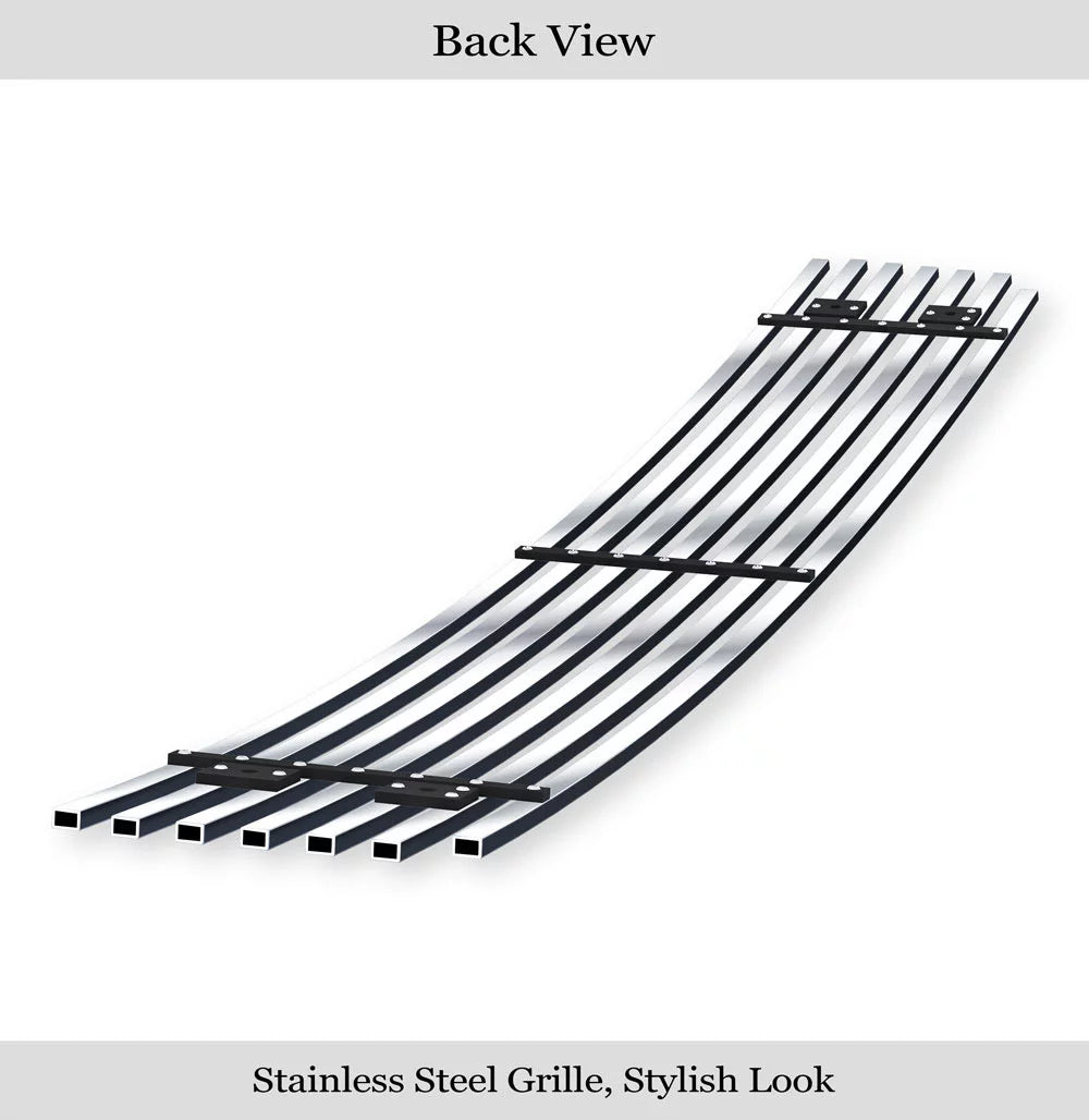 APS Premium Stainless Steel Chrome 8x6 Billet Grille suitable with Honda Accord 2008-2010 Sedan Lower Bumper N19-S09566H