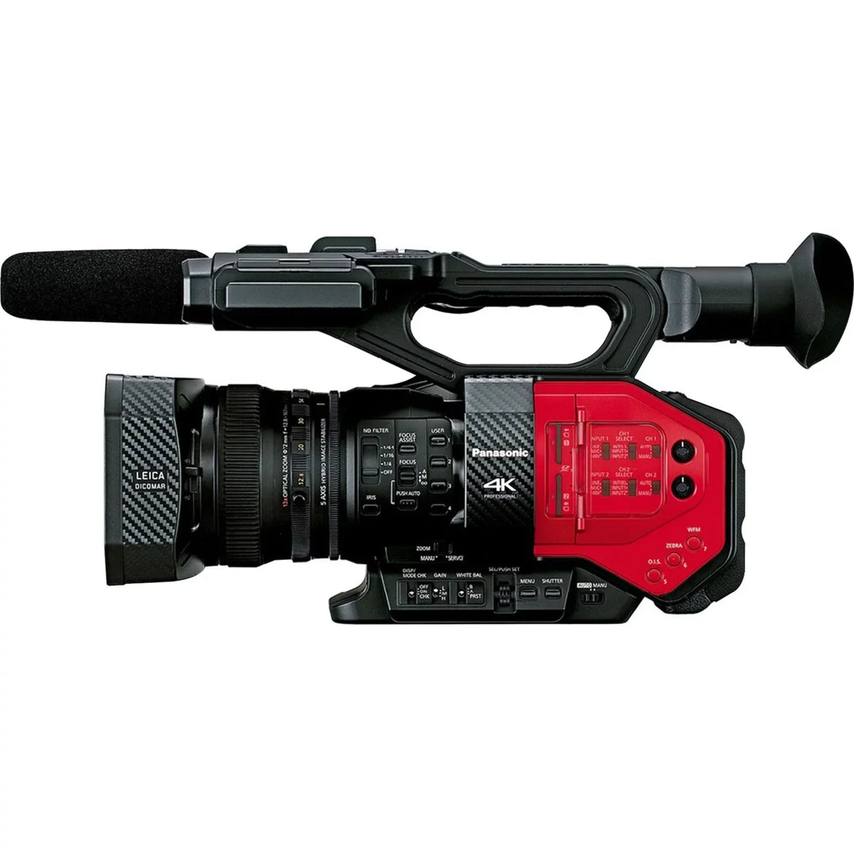 AG-DVX200PJ Digital Camcorder, LCD Touchscreen, MOS, 4K