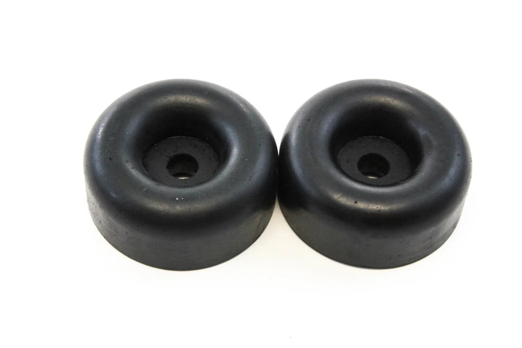 Red Hound Auto 80 Rubber Bumpers for Trailer appropriate with Ramp Door Truck 2.5 Inches Round Replacement Cargo Stop