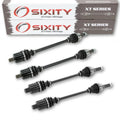 4 pc Sixity XT Front Rear Left Right Axle matching with Polaris Ranger 1000 2015 - R15RTAD1AA EA DIESEL 4X4