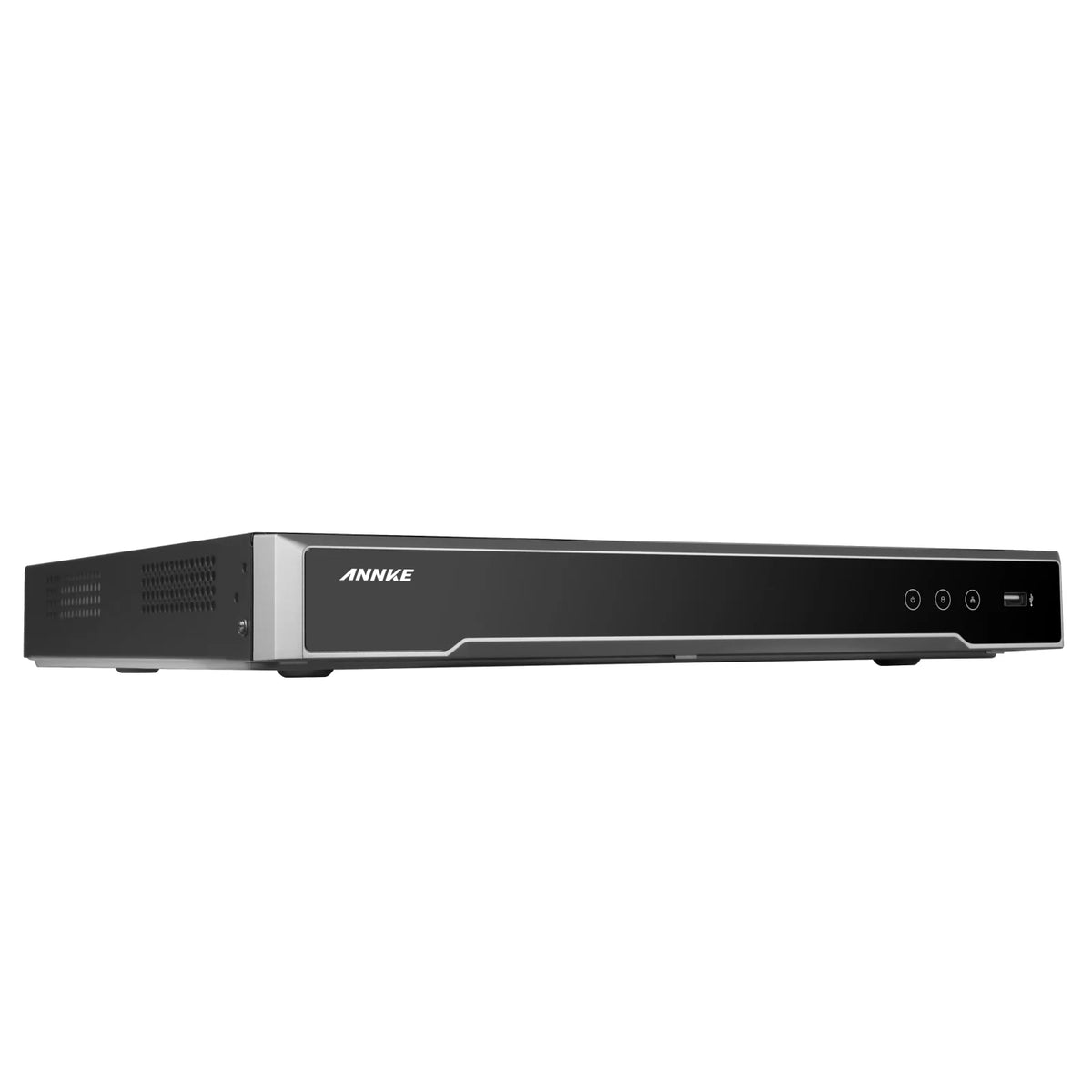 ANNKE 4K 8CH H.265+ PoE Network Video Recorder, Max 160 Mbps Outgoing Bandwidth, 2CH 4K Decoding Capability, Supports ANNKE AI Cameras, Remote Access, Dual Hard Drive Bays, No Hard Drive