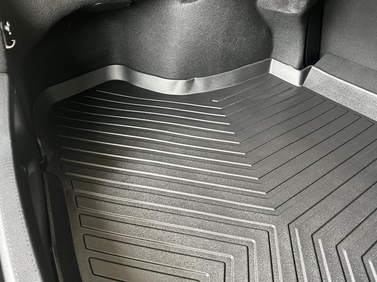 EACCESSORIES EA Cargo Liner – Trunk Mat for  Camry 2018-2024 – climate-immune Trunk Mats for Cars with Raised Lip – Non-Slip Car Trunk Mat Rubber – Easy to Install – Laser Pre-Cut Design