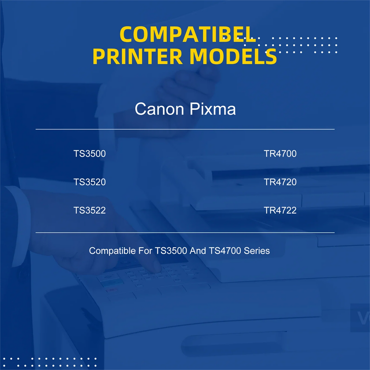 275xl Ink Cartridge for  ink 275 and 276 for 275  Printer ink High Yield for  Pixma TS3522 TS3520 TS3500 TR4722 TR4720 TR4700 Printer Black Color Combo Pack
