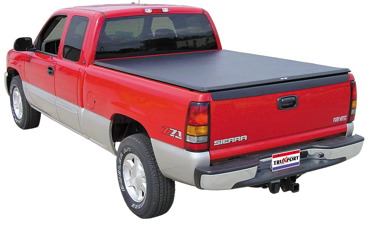 Truxedo Truxport Soft Roll Up Truck Bed Tonneau shield | 280601 | matching with 2004-2006, 2007 Classic Chevy/GMC Silverado/Sierra 1500 5' 8" Bed (68.4")